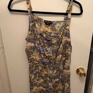 Wednesday’s Girl button down dress